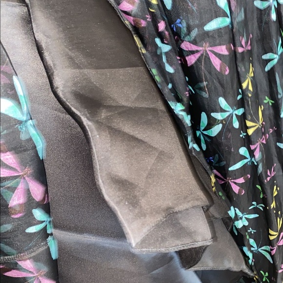 ROCHAS Strapless long dress - dragon fly pattern - Picture 16 of 16